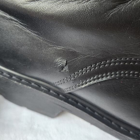 All American Boot MFG Men\'s 8\'\' Leather Wildland Firefighting Boots Black Size 8 main image 12
